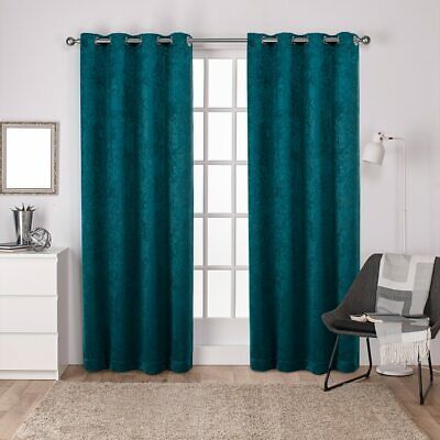 Grommet Blackout Vintage Textured Faux Dupion – $59.99 With Copper Grove Fulgence Faux Silk Grommet Top Panel Curtains (Photo 37 of 50)