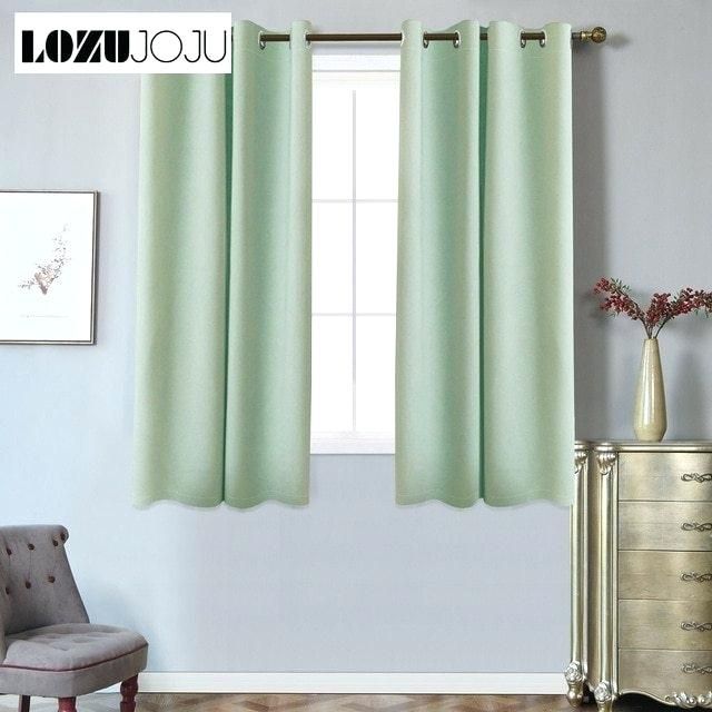 Grommet Kitchen Curtains – Mouvement Egalite Within Ultimate Blackout Short Length Grommet Curtain Panels (View 43 of 50)