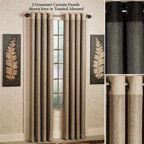 Harrison Grommet Curtain Panel Regarding Grommet Curtain Panels (View 6 of 39)