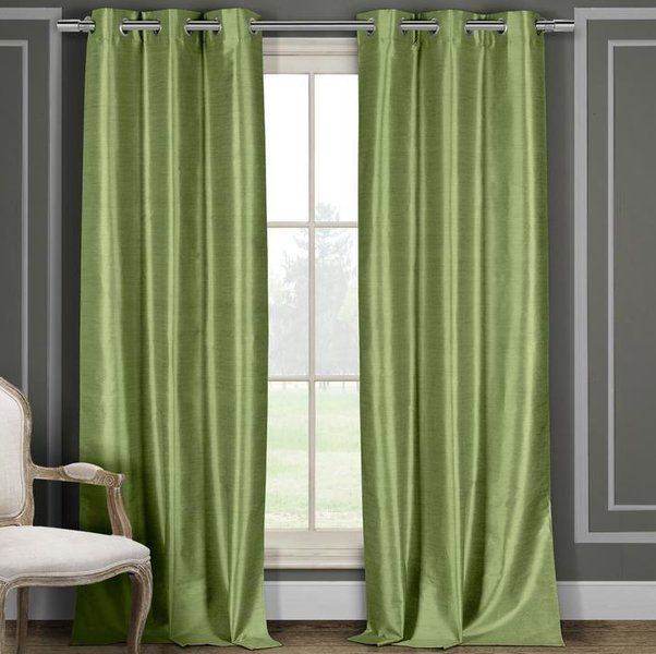 Imel Solid Light Blackout Thermal Grommet Curtain Panels Pertaining To Overseas Faux Silk Blackout Curtain Panel Pairs (Photo 1 of 41)