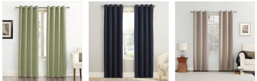 Kohl's: $7.99 Eclipse Blackout Curtains! ($25 Value) In Thermaback Blackout Window Curtains (Photo 32 of 36)