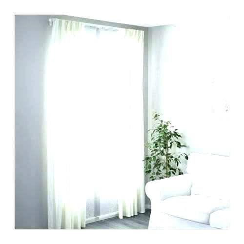 Layered Curtains Layered Sheer Curtains Bedroom Double Regarding Signature White Double Layer Sheer Curtain Panels (View 49 of 50)