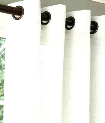 Linen Grommet Curtains – Newstrategy.co Intended For Baroque Linen Grommet Top Curtain Panel Pairs (Photo 10 of 48)