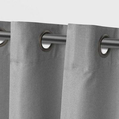 London Thermal Textured Linen Grommet Top Window Curtain Intended For London Blackout Panel Pair (Photo 17 of 41)