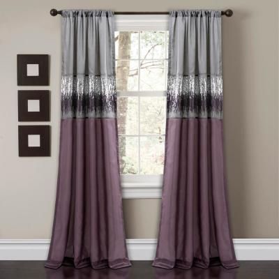 Lush Decor Leah 95 In. X 52 In. 100% Polyester Window Panels Throughout Leah Room Darkening Curtain Panel Pairs (Photo 10 of 50)