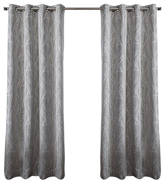 Luxury 96 Inch Grommet Curtain Panels – Zachary Kristen Regarding Sugar Creek Grommet Top Loha Linen Window Curtain Panel Pairs (Photo 20 of 50)