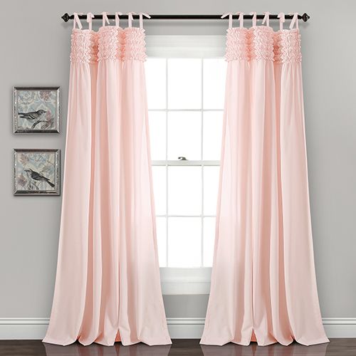 Featured Photo of The Best Lydia Ruffle Window Curtain Panel Pairs