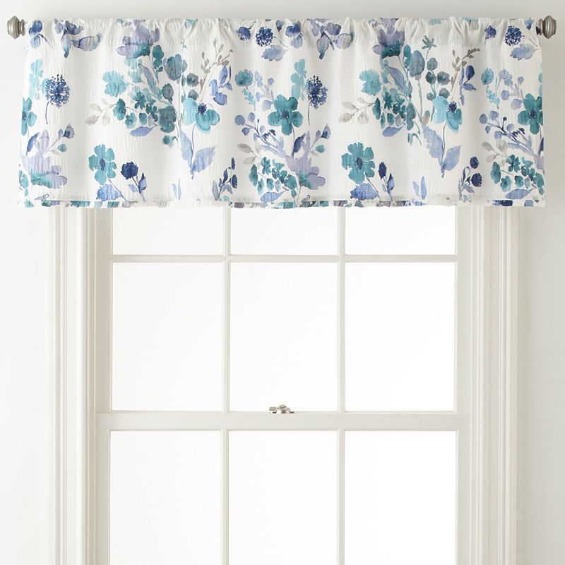 Madison Park Chester Polyoni Pintuck Window Valance | Window With Chester Polyoni Pintuck Curtain Panels (View 26 of 26)