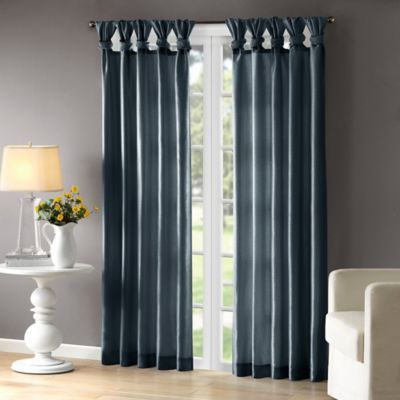 Madison Park Emilia 108" Twist Tab Top Window Curtain Panel With Twisted Tab Lined Single Curtain Panels (View 10 of 50)