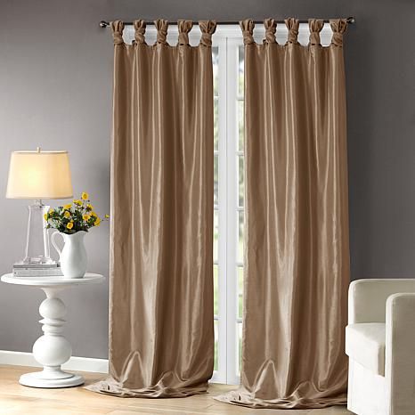 Madison Park Window Curtain 108" Panel Bronze Throughout Whitman Curtain Panel Pairs (View 8 of 50)