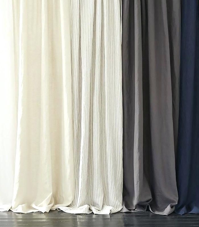 Mixing Curtain Panels – Espacebain.co Regarding Tulle Sheer With Attached Valance And Blackout 4 Piece Curtain Panel Pairs (Photo 23 of 50)