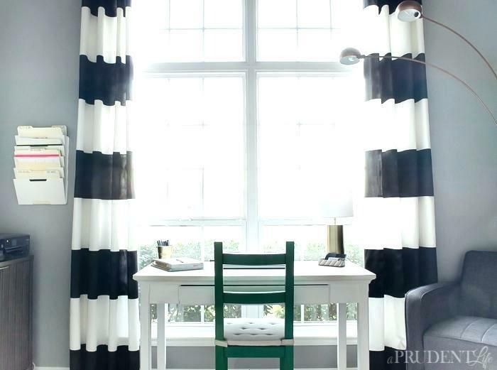 Navy Striped Curtains – Concretebreaker (View 36 of 50)