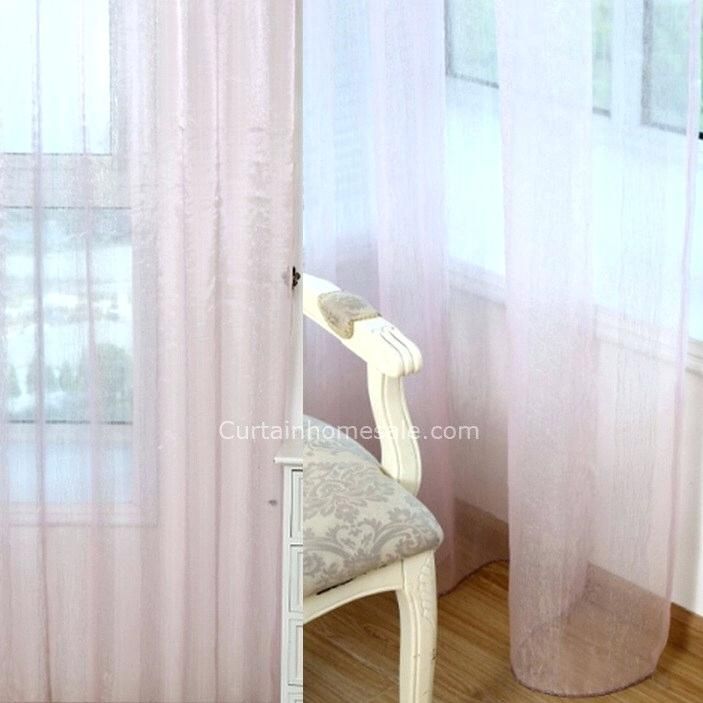 No 918 Emily Sheer Voile Rod Pocket Curtain Panel Inside Emily Sheer Voile Solid Single Patio Door Curtain Panels (Photo 13 of 50)