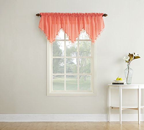No. 918 Erica Crushed Sheer Voile Ascot Beaded Curtain For Erica Crushed Sheer Voile Grommet Curtain Panels (Photo 14 of 50)