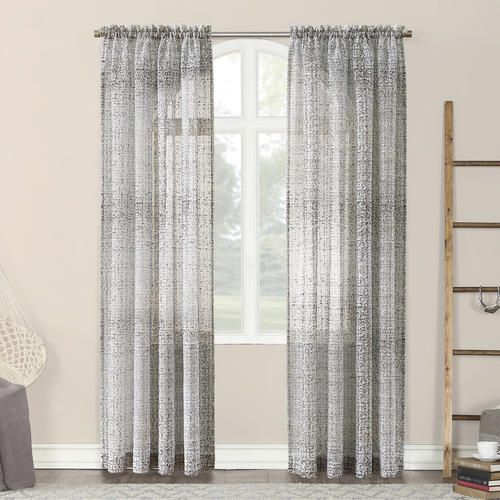 No. 918 Lewis Rod Pocket Light Filtering Curtain Panel 52"w For Light Filtering Sheer Single Curtain Panels (Photo 25 of 38)