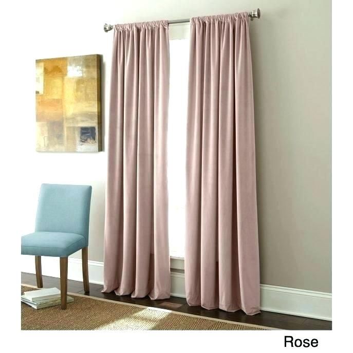 Pink Velvet Curtains – Tachartasan With Regard To Heritage Plush Velvet Curtains (View 15 of 50)