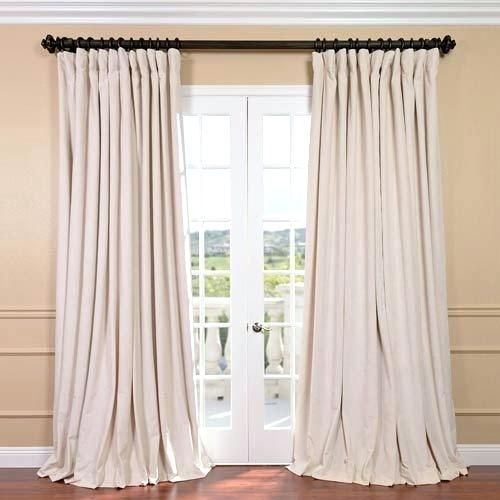 Pole Pocket Curtains – Brite Idea.co Inside Sarong Grey Printed Cotton Pole Pocket Single Curtain Panels (Photo 33 of 50)