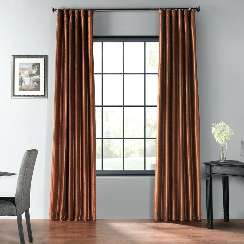 Pole Pocket Curtains – Brite Idea.co Throughout Sarong Grey Printed Cotton Pole Pocket Single Curtain Panels (Photo 8 of 50)
