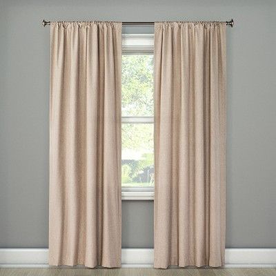 Room Essentials Lightblocking Curtain Panel | Anm | Curtains Pertaining To Inez Patio Door Window Curtain Panels (View 5 of 50)