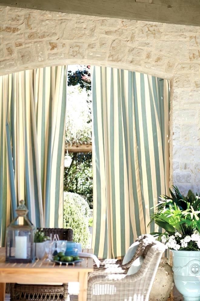 Scenic Striped Outdoor Curtains – Adaziaire.club Intended For Valencia Cabana Stripe Indoor/outdoor Curtain Panels (Photo 33 of 37)