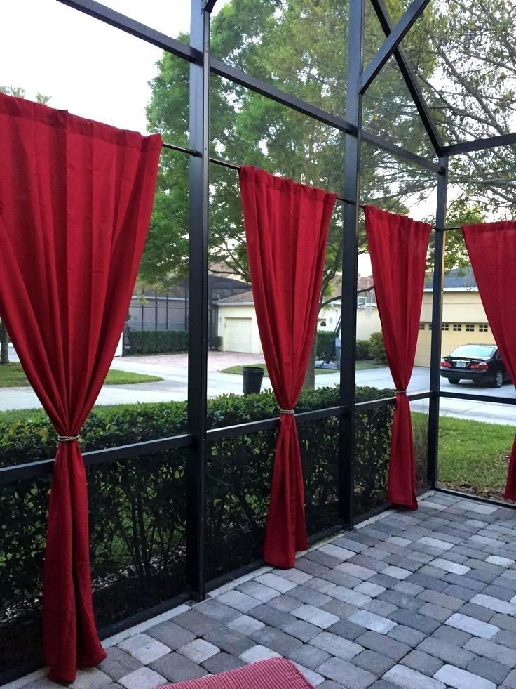 Scenic Striped Outdoor Curtains – Adaziaire.club Within Valencia Cabana Stripe Indoor/outdoor Curtain Panels (Photo 18 of 37)