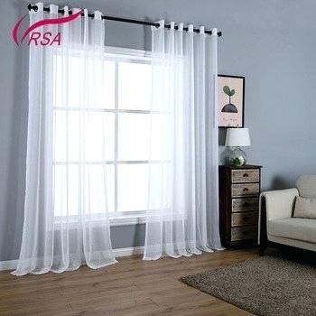 Sheer Voile Curtain Panels – Caleche (View 16 of 37)