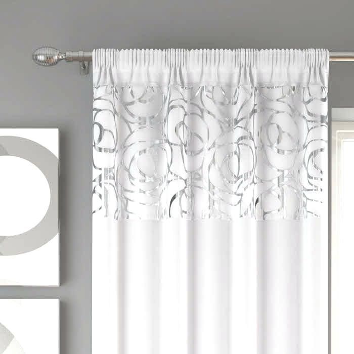 Sheer Voile Curtain Panels – Caleche (View 6 of 37)