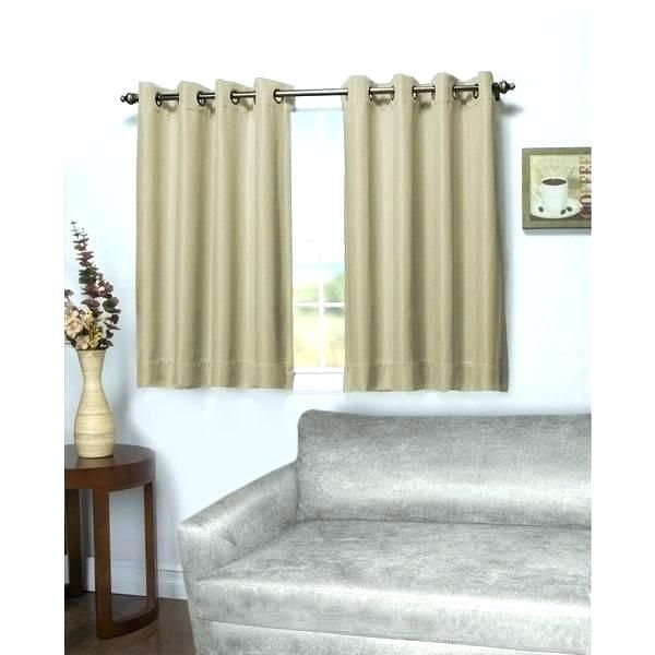 Short Length Curtains – Klmall.co Intended For Ultimate Blackout Short Length Grommet Panels (Photo 21 of 50)