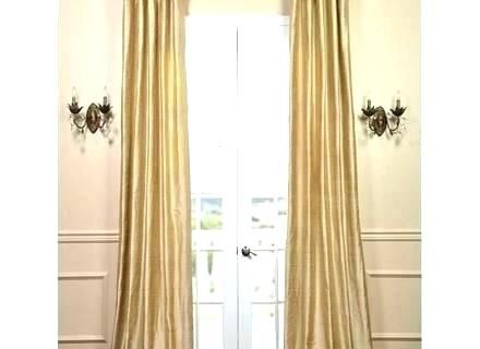 Silk Curtain Panels – 6080wellingtonavenue With Regard To Off White Vintage Faux Textured Silk Curtains (View 11 of 50)