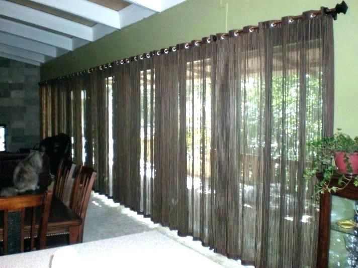 Single Patio Doors – Earnestgauna.co Within Emily Sheer Voile Solid Single Patio Door Curtain Panels (Photo 48 of 50)