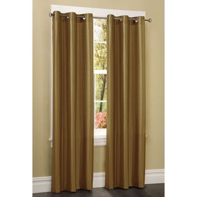 Solid Blackout Grommet Single Curtain Panel | Unique Decor For Softline Trenton Grommet Top Curtain Panels (View 44 of 50)