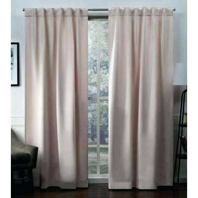 Tab Top Blackout Curtain Panels L Woven Hidden Metallic Regarding Twisted Tab Lined Single Curtain Panels (Photo 36 of 50)