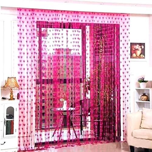 Tassel Curtain Panel – Fatboytoys For Tassels Applique Sheer Rod Pocket Top Curtain Panel Pairs (View 31 of 45)