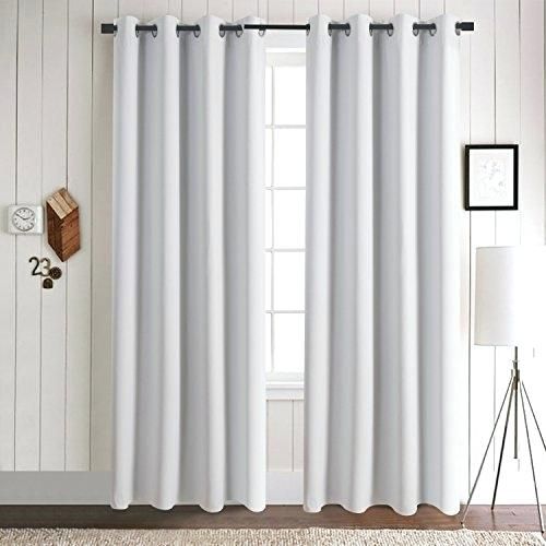 Thermal Insulated Blackout Curtains – Acane With Regard To Superior Leaves Insulated Thermal Blackout Grommet Curtain Panel Pairs (View 12 of 50)