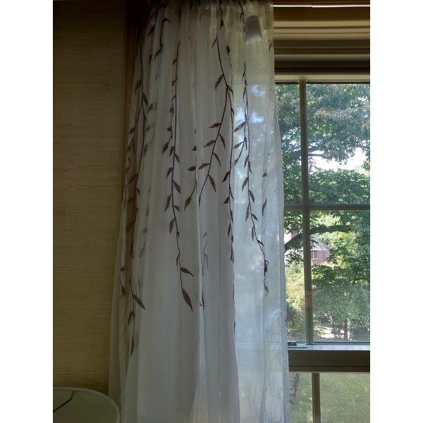 Top Product Reviews For Achim Willow Rod Pocket Window With Regard To Willow Rod Pocket Window Curtain Panels (View 25 of 46)