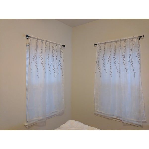 Top Product Reviews For Achim Willow Rod Pocket Window With Regard To Willow Rod Pocket Window Curtain Panels (Photo 17 of 46)