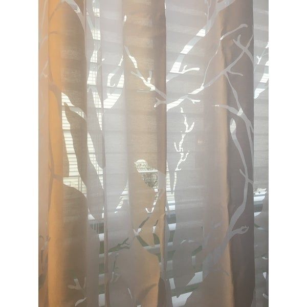 Top Product Reviews For Madison Park Vina Sheer Bird Single With Vina Sheer Bird Single Curtain Panels (Photo 3 of 38)