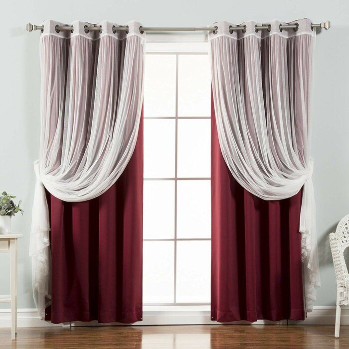 Trainor Solid Room Darkening Thermal Curtain Panels In Velvet Solid Room Darkening Window Curtain Panel Sets (View 13 of 47)