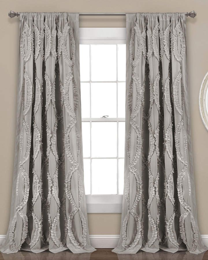 Triangle Home Fashion Avon Window Curtain Panel | Products Regarding The Gray Barn Gila Curtain Panel Pairs (Photo 5 of 48)
