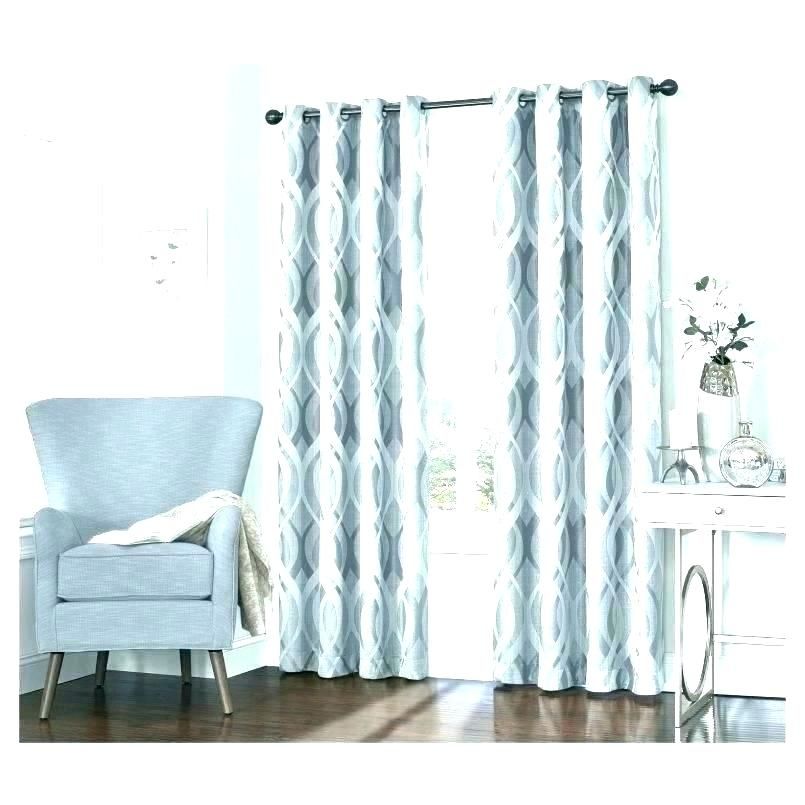 True Blackout Curtains Best Cottage White Curtain Single Intended For True Blackout Vintage Textured Faux Silk Curtain Panels (Photo 6 of 50)