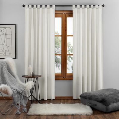 Ugg Riley 108" Tab Top Window Curtain Panel In Ceramic Intended For Riley Kids Bedroom Blackout Grommet Curtain Panels (Photo 9 of 28)