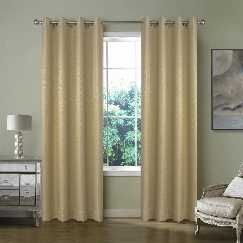 Waffle Woven Blackout Curtain Helmut Within Faux Linen Blackout Curtains (View 17 of 50)