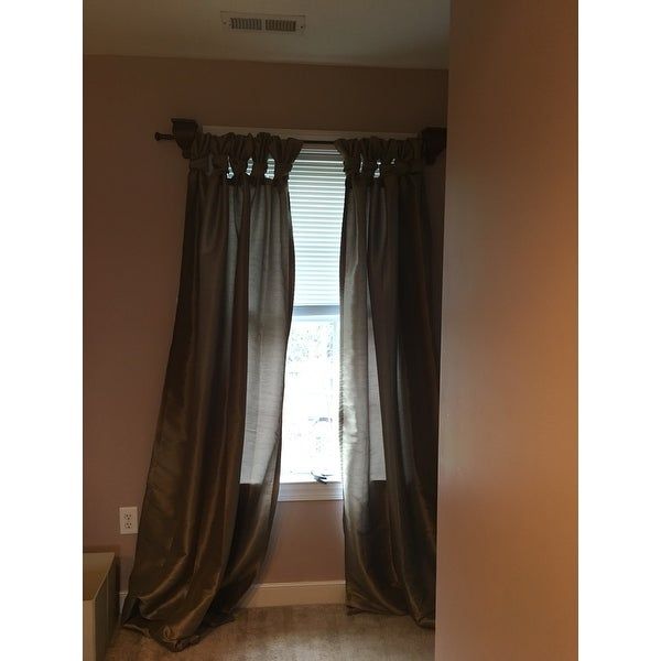 What's The Difference Between Single Hung And Double Hung Regarding Twisted Tab Lined Single Curtain Panels (View 26 of 50)