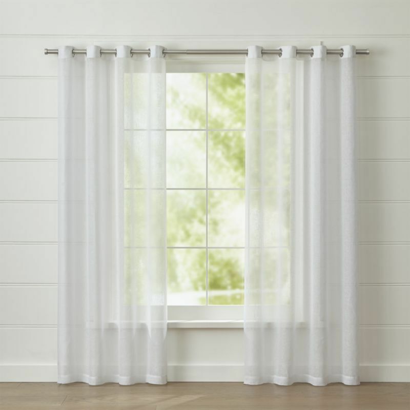 White Sheer Curtains – Avalon Master.pro Regarding Signature White Double Layer Sheer Curtain Panels (Photo 31 of 50)