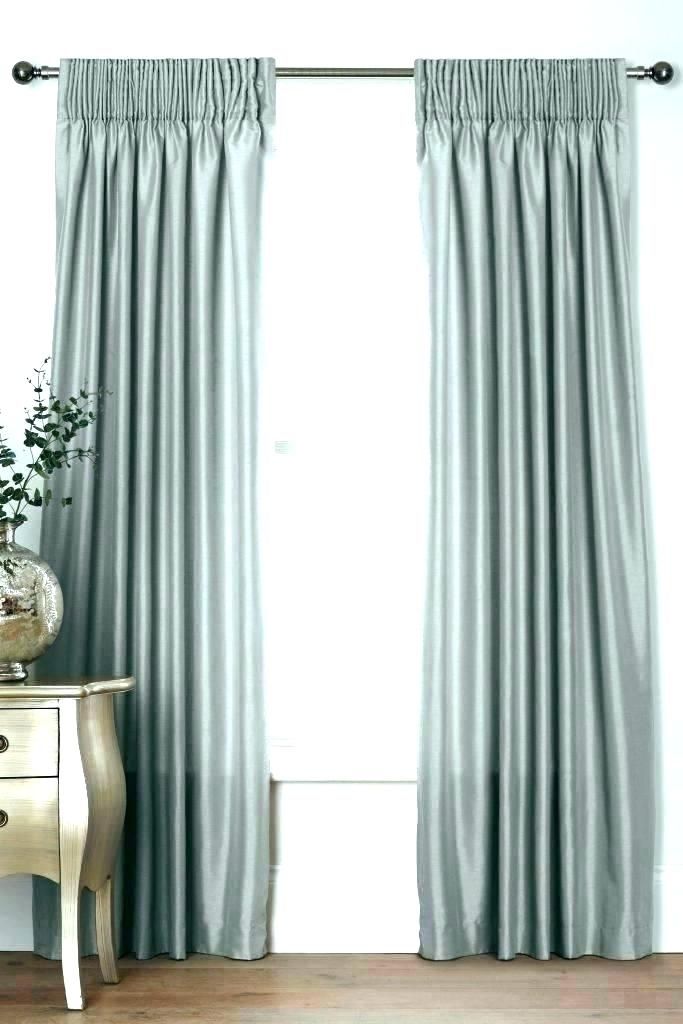 White Silk Curtain Panels – Friv100games.co In True Blackout Vintage Textured Faux Silk Curtain Panels (Photo 25 of 50)