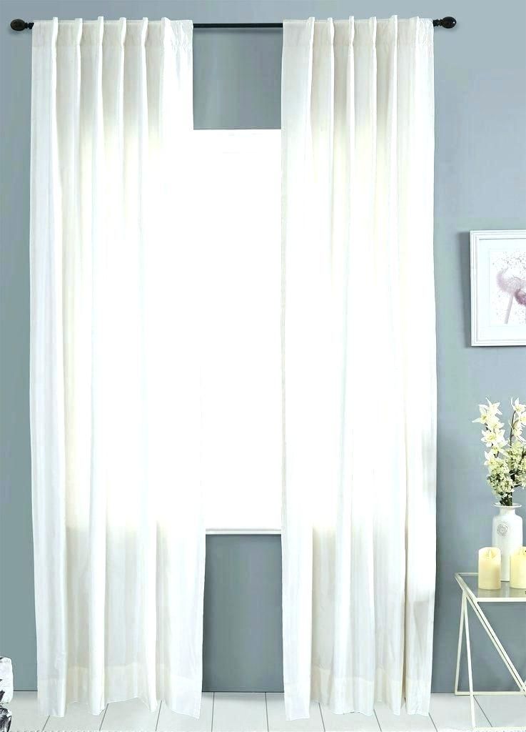 White Silk Curtain Panels – Friv100games (View 20 of 50)