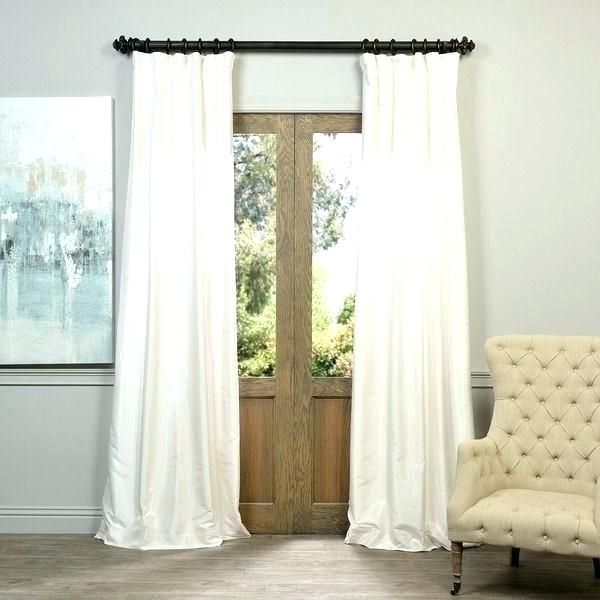 White Textured Curtains – Asianfoodrecipes.site Pertaining To Off White Vintage Faux Textured Silk Curtains (Photo 10 of 50)