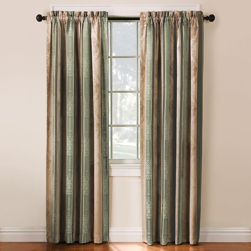 Window Accents Thermatec 2 Pack Tuscan Stripe Blackout With Tuscan Thermal Backed Blackout Curtain Panel Pairs (View 14 of 46)