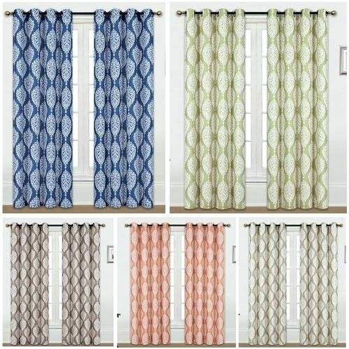 Window Curtain Panels – Kiaklahn.co For Knotted Tab Top Window Curtain Panel Pairs (Photo 50 of 50)