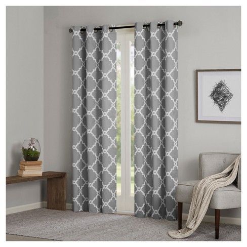 Window Panel Pair Gray 42"x54" – Becker | Curtains In 2019 With The Curated Nomad Duane Blackout Curtain Panel Pairs (Photo 5 of 50)
